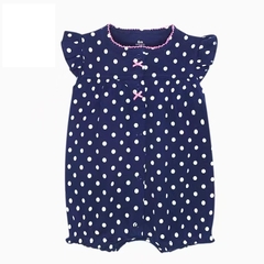 Romper xuất xịn cho bé gái từ sơ sinh đến 18 tháng cotton mỏng mát cho mùa hè
