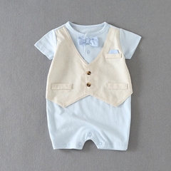 Bộ Bodysuit Tiểu Thư Mùa Hè Cho Bé Gái Sơ Sinh Lamia