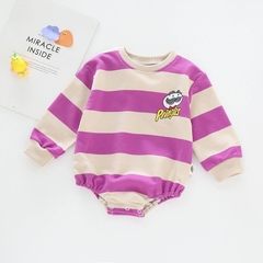 Bộ Bodysuit Dài Tay Thu Đông Cho Bé Trai Bé Gái Sơ Sinh