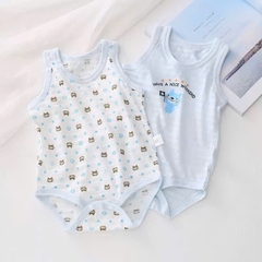 Set 2 bodysuit xuất nhạt bé trai 𝟎𝟒𝐁𝐃𝐒