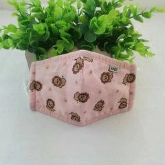 Khẩu Trang 3D 4 Lớp Chống Bụi Xuất Hàn Có Nút Chỉnh Quai Đeo Cho Bé 0-3Tuổi