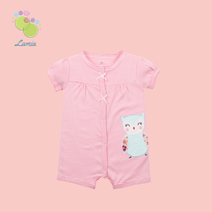 Body Đùi Hè, Romper Đùi Xuất Dư Cho Bé Gái 3-24 tháng