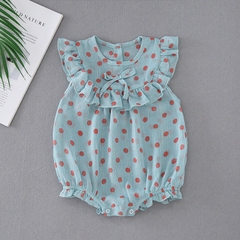 Bộ Bodysuit Tiểu Thư Mùa Hè Cho Bé Gái Sơ Sinh Lamia