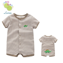Bộ Body Đùi Hè Xuất Dư, Romper Đùi Cho Bé Trai Sơ Sinh 2-24 Tháng Lamia