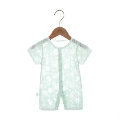 Body Đùi Hè Cotton Xuất Nhật Cài Cúc Giữa Cho Bé Trai 👶 Bé Gái