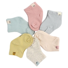 Tất cotton trơn mềm mịn cho bé 0-3 tuổi 𝟎𝟓𝐓𝐂𝐓