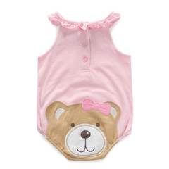 Bodysuit Hè Dễ Thương Cho Bé Gái Sơ Sinh