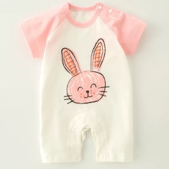 Body Đùi Cộc Tay Cho Bé Trai Bé Gái Sơ Sinh Mùa Hè Hàng Quảng Châu Cao Cấp
