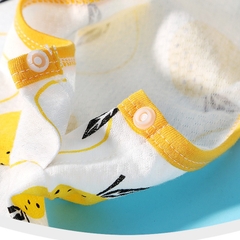 Bodysuits Cộc Tay Mùa Hè Cotton Thoáng Mát Mùa Hè Cho Bé Trai, Bé Gái 01BDS