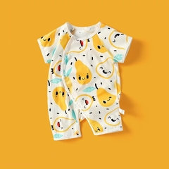 Bộ Body Đùi Cúc Giữa Vạt Chéo Mỏng Mát Cho Bé Sơ Sinh Mùa Hè  𝟐𝟗𝐁𝐃D𝐔