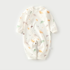 Bộ Body Thu Đông Dài Tay Cotton Mềm Mại Cho Bé 0-2 Tuổi 08BDD