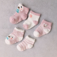 SET 5 ĐÔI TẤT LƯỚI CHỐNG MUỖI, NẰM ĐIỀU HOÀ CHO BÉ TRAI, BÉ GÁI