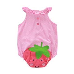 Bodysuit Hè Dễ Thương Cho Bé Gái Sơ Sinh
