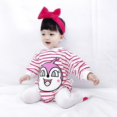 Bộ Bodysuit Dài Tay Thu Đông Cho Bé Trai Bé Gái Sơ Sinh