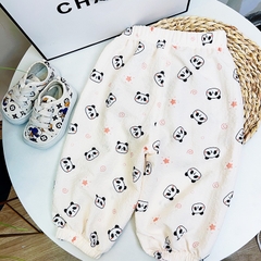 Quần Chống Muỗi Cho Bé Gái Chất Cotton Thông Hơi Mỏng Nhẹ Mặc 4 Mùa 04QD