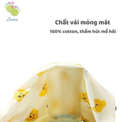 Bộ Body Đùi Cúc Giữa Vạt Chéo Mỏng Mát Cho Bé Sơ Sinh Mùa Hè  𝟐𝟗𝐁𝐃D𝐔