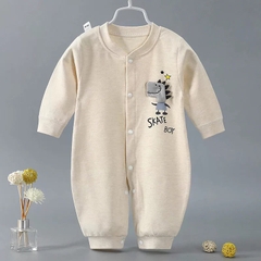 Bộ Body Dài Tay Liền Thân, Sleepsuit Cho Bé Sơ Sinh 05BDD