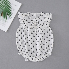 Bộ Bodysuit Tiểu Thư Mùa Hè Cho Bé Gái Sơ Sinh Lamia