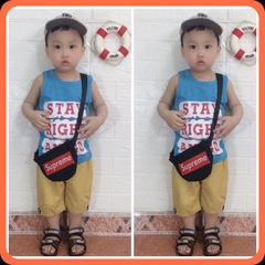 Áo Thun Ba Lỗ Cotton Xược Mỏng Mát Ngày Hè Cho Bé
