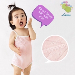 Body Chíp 2 Dây Cho Bé 0-2 Tuổi Cotton 100% Thoáng Mát Cho Bé