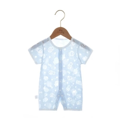 Body Đùi Hè Cotton Xuất Nhật Cài Cúc Giữa Cho Bé Trai 👶 Bé Gái