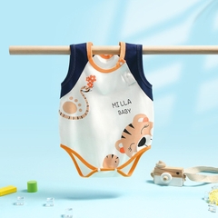 Bộ Body Đùi Sát Nách Mùa Hè Họa Tiết Đáng Yêu Cho Bé Trai, Bé Gái Sơ Sinh Lamia 30BDDU