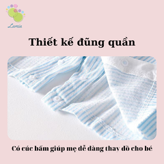 Body đùi hè mỏng mát phong cách công tử cho bé sơ sinh 𝟒𝟔𝐁𝐃𝐃𝐔