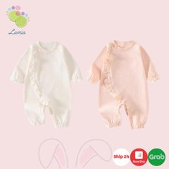 Bộ đồ liền thân dài tay thu đông cho bé sơ sinh 22BDD