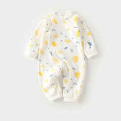 Bộ Body Thu Đông Dài Tay Cotton Mềm Mại Cho Bé 0-2 Tuổi 08BDD