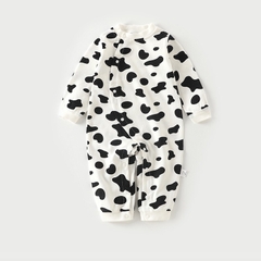 Bộ Body Thu Đông Dài Tay Cotton Mềm Mại Cho Bé 0-2 Tuổi 08BDD