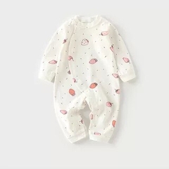 Bộ Body Thu Đông Dài Tay Cotton Mềm Mại Cho Bé 0-2 Tuổi 08BDD