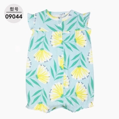Romper xuất xịn cho bé gái từ sơ sinh đến 18 tháng cotton mỏng mát cho mùa hè