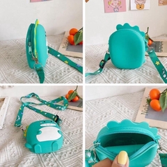 Túi Đeo Chéo Silicon Hình Thú Đáng Yêu Đựng Tiền Lì Xì Cho Bé Trai, Bé Gái