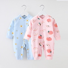 Bộ đồ liền thân dài tay thu đông cho bé sơ sinh 22BDD
