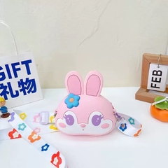 Túi Đeo Chéo Silicon Hình Thú Đáng Yêu Đựng Tiền Lì Xì Cho Bé Trai, Bé Gái
