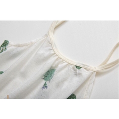 Bộ áo liền quần - Body Chíp/ Body suit hai dây Organic 100% Cotton Hữu Cơ Tự Nhiên An Toàn Cho Bé