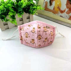 Khẩu Trang 3D 4 Lớp Chống Bụi Xuất Hàn Có Nút Chỉnh Quai Đeo Cho Bé 0-3Tuổi