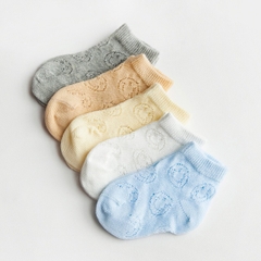 SET 5 ĐÔI TẤT LƯỚI CHỐNG MUỖI, NẰM ĐIỀU HOÀ CHO BÉ TRAI, BÉ GÁI