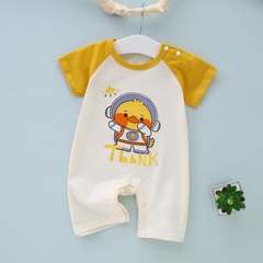 Body Đùi Cộc Tay Cho Bé Trai Bé Gái Sơ Sinh Mùa Hè Hàng Quảng Châu Cao Cấp