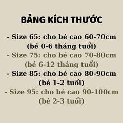 Quần tất len trơn liền bàn phong cách Hàn Quốc Cho Bé Trai Bé Gái Từ Sơ Sinh - 2 Tuổi 𝟎𝟑𝐐𝐓