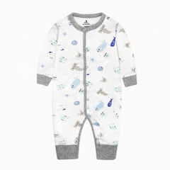 Sleepsuit Dài Tay Thu Đông Không Bàn Cho Bé Sơ Sinh 𝟐𝟑𝐁𝐃𝐃