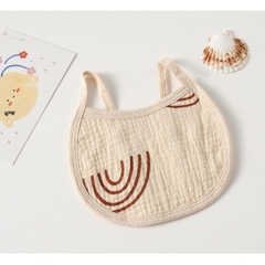 Yếm Xô Sơ Sinh Set 5 Chiếc Yếm Dãi Nhiều Họa Tiết Đáng Yêu Cho Bé 𝐘𝐗𝟒𝐋