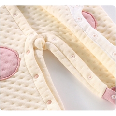 Bộ Liền Thân dài tay nỉ bông cho bé trai và bé gái sơ sinh từ 3-13kg 𝟐𝟏𝐁𝐃𝐃