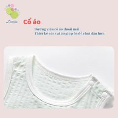 Bộ Áo Liền Thân Sát Nách Mùa Hè Mỏng Mát Hoạ Tiết Đáng Yêu Cho Bé Trai, Bé Gái Sơ Sinh 𝟑𝟗𝐁𝐃𝐃𝐔