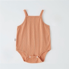 Quần áo cho trẻ sơ sinh Bodysuit 2 dây mùa hè hình thú cho bé 𝟎𝟖𝐁𝐃𝐒𝟐𝐃
