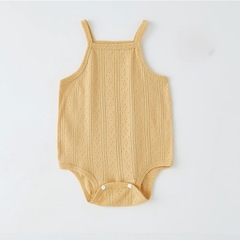 Quần áo cho trẻ sơ sinh Bodysuit 2 dây mùa hè hình thú cho bé 𝟎𝟖𝐁𝐃𝐒𝟐𝐃