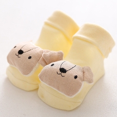 Tất Vớ Thú Chống Trượt Họa Tiết 3D Dễ Thương Cho Bé Sơ Sinh 𝟎𝟑𝐓𝐓