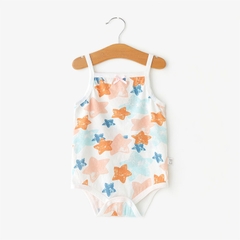 Jumsuit Body 2 Dây Hè Dễ Thương Cho Bé Gái