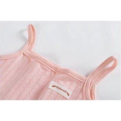 Bộ Đồ Liền Thân Bodysuit 2 Dây Mong Mát Cho Bé Gái Sơ Sinh Mùa Hè 𝟏𝟓𝐁𝐃𝐒𝟐𝐃