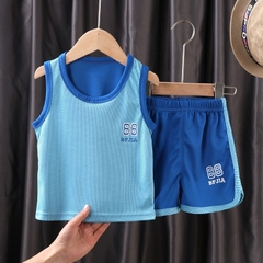 Bộ Hè Sát Nách Phong Cách Thể Thao Cho Bé Trai Bé Gái 𝟎𝟔𝐁𝐇